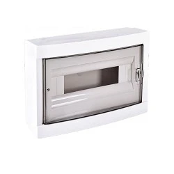 Πίνακας επίτοιχος με πόρτα 1 σειράς 12 modules MD9306 IP40 για ηλεκτρολογικές εγκαταστάσεις 