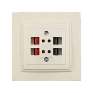 Πρίζα ηχείων κρεμ Mono Electric σειρά Despina