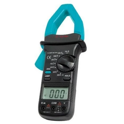 Αμπεροτσιμπίδα ΕΜ204 mini με οθόνη LCD - λειτουργία συγκράτησης δεδομένων & προστασία υπερφόρτωσης