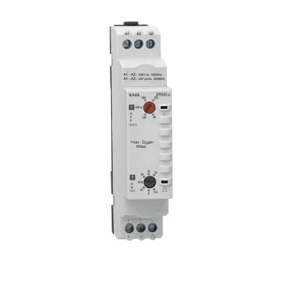 Χρονικό (timer) ράγας KAEL ZRSD.G αστέρος-τριγώνου ρυθμιζόμενου χρόνου 24V AC-DC 230V 1 Μodule