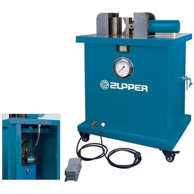 Κουρμπαδόρος μπαρών χαλκού 230V 50Hz 600x660x700mm για μπάρες έως 150x10mm² VHB-150 ZUPPER