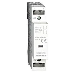 Ρελέ ισχύος ράγας Schrack BZ326437ME 20A 2NO 230VAC 1M μονοπολικό