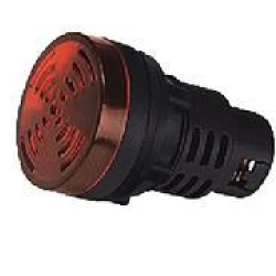 Βομβητής με LED BUZZER Φ30 48VAC/DC 90dB AD22-30MSD Βομβητής με LED BUZZER Φ30 48VAC/DC 90dB AD22-30MSD