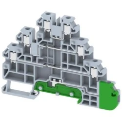 Κλέμμα διόροφη + γείωση Elmex MQ2,5-3T+E 2,5mm