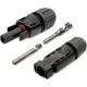 Σύνδεσμος καλωδίων θηλυκό CONNECTOR SOLAR 1,5 - 4mm MCH4 για φωτοβολταϊκά συστήματα