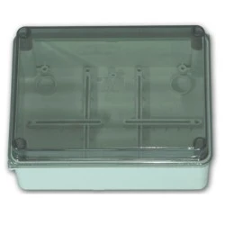 Κουτί χειρισμού εξωτερικό MARLANVIL 011PK 243x190x110mm με διαφανές καπάκι στεγανό IP66