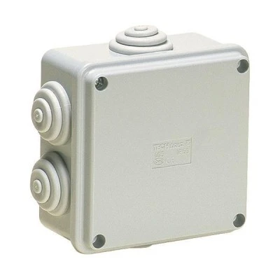 Κουτί διακλάδωσης εξωτερικό MARLANVIL 005 100x100x50mm στεγανό IP65 τετράγωνο