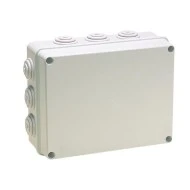 Κουτί διακλάδωσης εξωτερικό 243Χ190Χ110mm στεγανό IP65 ορθογώνιο Marlanvil 011