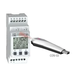 Αστρονομικός χρονοδιακόπτης KAEL ASTRO-01 230VAC 24 προγραμμάτων 2 ρελέ 8A