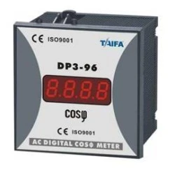 Συνημιτόμετρο -0,99~0,99 COSΦ DP3-96-H True Rms 96x96