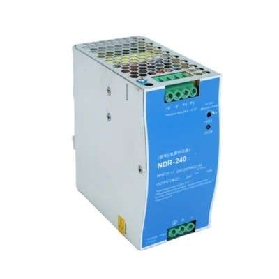NDR-240-24 Τροφοδοτικό Ράγας DIN 230V AC/24V DC 10A 240W για Συστήματα Αυτοματισμού NDR-240-24 Τροφοδοτικό Ράγας DIN 230V AC/24V DC 10A 240W για Συστήματα Αυτοματισμού