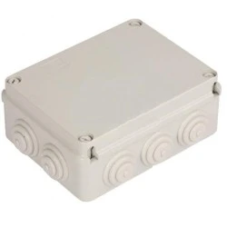Κουτί διακλάδωσης εξωτερικό 376X300X120mm στεγανό IP65 ορθογώνιο Marlanvil 014A