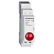 Ενδεικτική λυχνία ράγας μονή κόκκινη SCHRACK TECHNIK ΑΖ106801