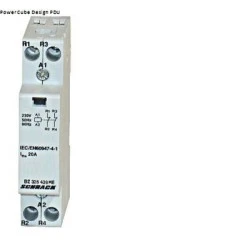 Ρελέ ισχύος ράγας Schrack BZ326439ME 20A 2NC 230VAC 1M μονοπολικό