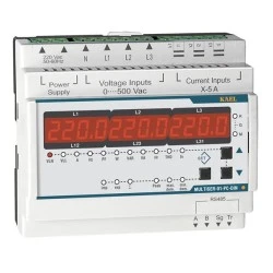 Αναλυτής ενέργειας KAEL MULTISER-01 PC DIN πίνακος RS-485 MODBUS RTU