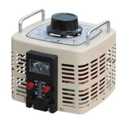 Ρυθμιστής τάσης μονοφασικός TDGC2-5 0-250V ισχύς εξόδου 5KVA ρεύμα 20A SIMIN