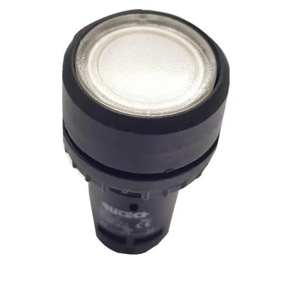 Μπουτόν φωτιζόμενο λευκό NO SB7-CW3161 με LED