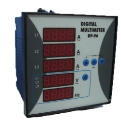 Πολυόργανο πέντε ενδείξεων TAIFA DP3-96(3A+V+Hz) 96x96mm True RMS Πολυόργανο πέντε ενδείξεων TAIFA DP3-96(3A+V+Hz) 96x96mm True RMS