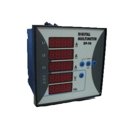 Πολυόργανο πέντε ενδείξεων TAIFA DP3-96(3A+V+Hz) 96x96mm True RMS Πολυόργανο πέντε ενδείξεων TAIFA DP3-96(3A+V+Hz) 96x96mm True RMS