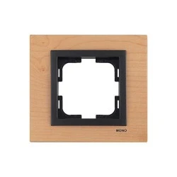 Πλαίσιο μονό σφενταμί Mono Electric Style Wood οριζόντιας και κάθετης τοποθέτησης