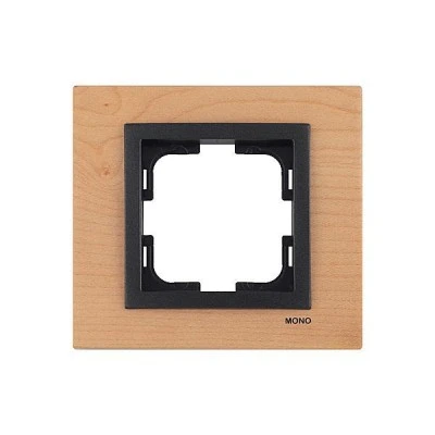Πλαίσιο μονό σφενταμί Mono Electric Style Wood οριζόντιας και κάθετης τοποθέτησης