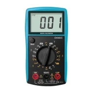 Ψηφιακό πολύμετρο ΕΜ 382C με οθόνη LCD- έλεγχος θερμοκρασίας & προστασία υπερφόρτωσης