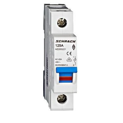 Γενικός ραγοδιακόπτης μονοπολικός SCHRACK AMPARO 1x125A AZ200221 1P