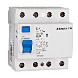Ρελέ διαρροής SCHRACK TECHNIK AMPARO AR006130 300mA 4x63A