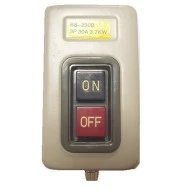 Μπουτονιέρα μεταλλική START-STOP 30A/3,7KW BS230B3 xindali