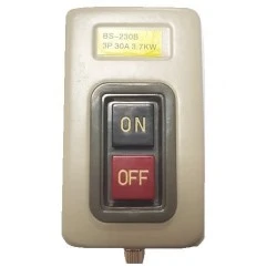 Μπουτονιέρα μεταλλική START-STOP 30A/3,7KW BS230B3 xindali