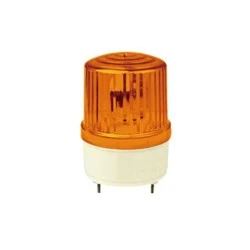 Φαροσειρήνα με λυχνία 10W (πυρακτώσεως) 24VDC κίτρινο φως IP45 LTE-1121J