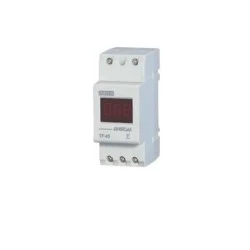 Ψηφιακό βολτόμετρο ράγας 0-600VAC 220VAC πλάτος 3 Module SX-45VC RUTECH