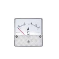 Αναλογικό αμπερόμετρο TS6560 πόρτας-πινάκων DC 60ADC 60x60mm
