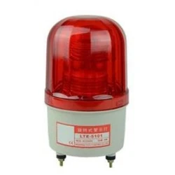 Φάρος στατικός (Flasher) LTE-5101 με λυχνία LED 150mm 24VDC κόκκινος