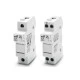 Αποζεύκτης ράγας 481033 (ασφαλειοθήκη) 2X32A 1000VDC για κυλινδρικές ασφάλειες 10Χ38mm φωτοβολταϊκών