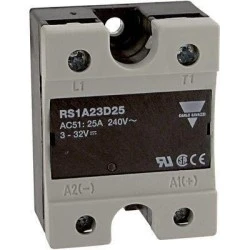 Μονοφασικό SSR ρελέ (SOLID STATE RELAY) RS1A23D40 είσοδος 4,5-32VDC έξοδος ACS1 40A/230VAC