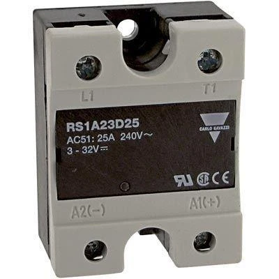 Μονοφασικό SSR ρελέ (SOLID STATE RELAY) RS1A23D40 είσοδος 4,5-32VDC έξοδος ACS1 40A/230VAC