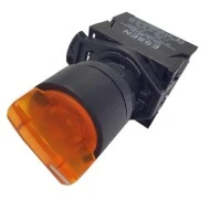 Διακόπτης περιστροφικός SDL16-EKL251 με LED εντολής 0-1 Φ22 φωτιζόμενος κίτρινος ESSEN