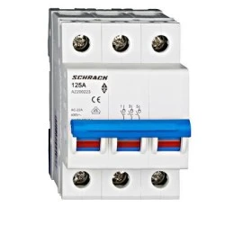 Ραγοδιακόπτης τριπολικός 3P SCHRACK AMPARO 3x125A AZ200223