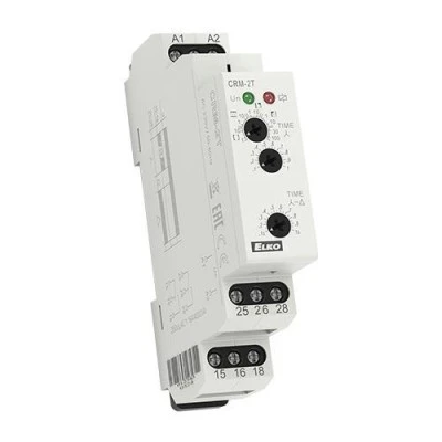 Χρονικό (timer) ράγας CRM-2T ELKO καθυστέρησης 240VAC 1 module 16A