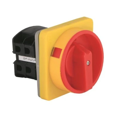 Διακόπτης περιστροφικός (έκκεντρου) PS2510LK τριφασικός με εντολή 0-1 3Χ25Α ειδική χειρολαβή