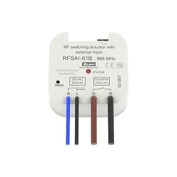 Ασύρματος δέκτης elko RFSAI-61B για εφαρμογή σε αυτοματισμούς διακόπτη 1έξοδος εμβέλεια 200m