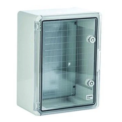 Κιβώτιο ABS 330x250x140 TN-PLPC133 με διαφανή πόρτα & πλάκα στήριξης στεγανό IP65 Κιβώτιο ABS 330x250x140 TN-PLPC133 με διαφανή πόρτα & πλάκα στήριξης στεγανό IP65