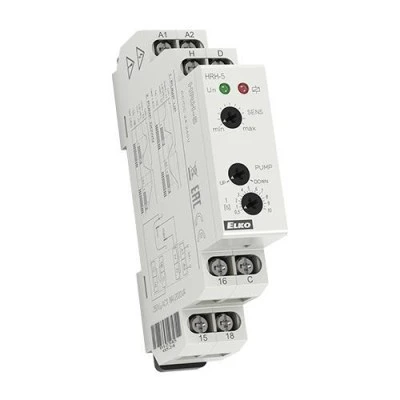 Επιτηρητής στάθμης ELKO HRH-5 1 module 16A τάση 24/230VAC επιτήρηση άνω-κάτω στάθμης