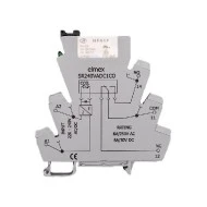 Κλεμορελέ μονό 24VDC/AC 1CO SR24 ELMEX