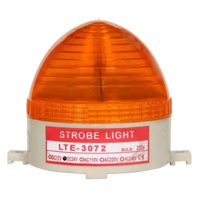Φανός στατικός (flasher) LED LTE5072 10W 12VDC κίτρινο 103x53mm