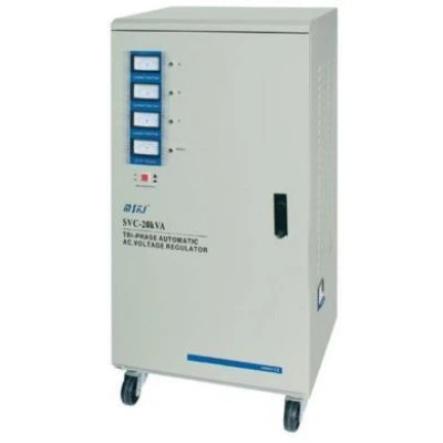 Σταθεροποιητής τάσης τριφασικός 6KVA 9A TNS-6