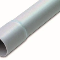 Σωλήνας ευθείας μεσαίου τύπου 21m (750Ν) UPRM40 εσωτερικής διαμέτρου Φ35.4mm ηλεκτρολογικών εγκαταστάσεων σε γκρι χρώμα
