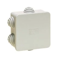 Κουτί διακλάδωσης εξωτερικό MARLANVIL 003 80X80X45mm στεγανό IP44 τετράγωνο