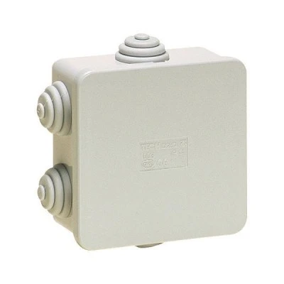 Κουτί διακλάδωσης εξωτερικό MARLANVIL 003 80X80X45mm στεγανό IP44 τετράγωνο Κουτί διακλάδωσης εξωτερικό MARLANVIL 003 80X80X45mm στεγανό IP44 τετράγωνο